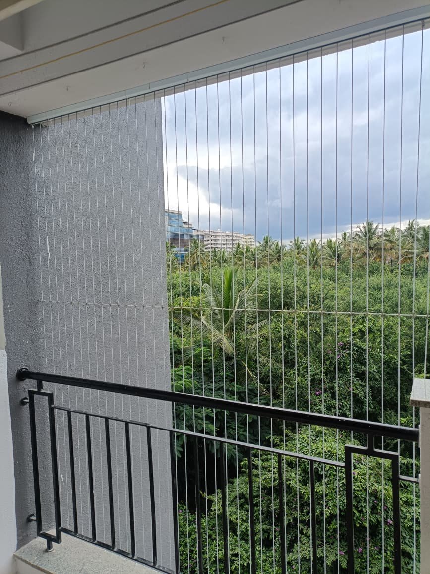 Best Invisible Grills in Bannerghatta Road by Vikram Safety Nets